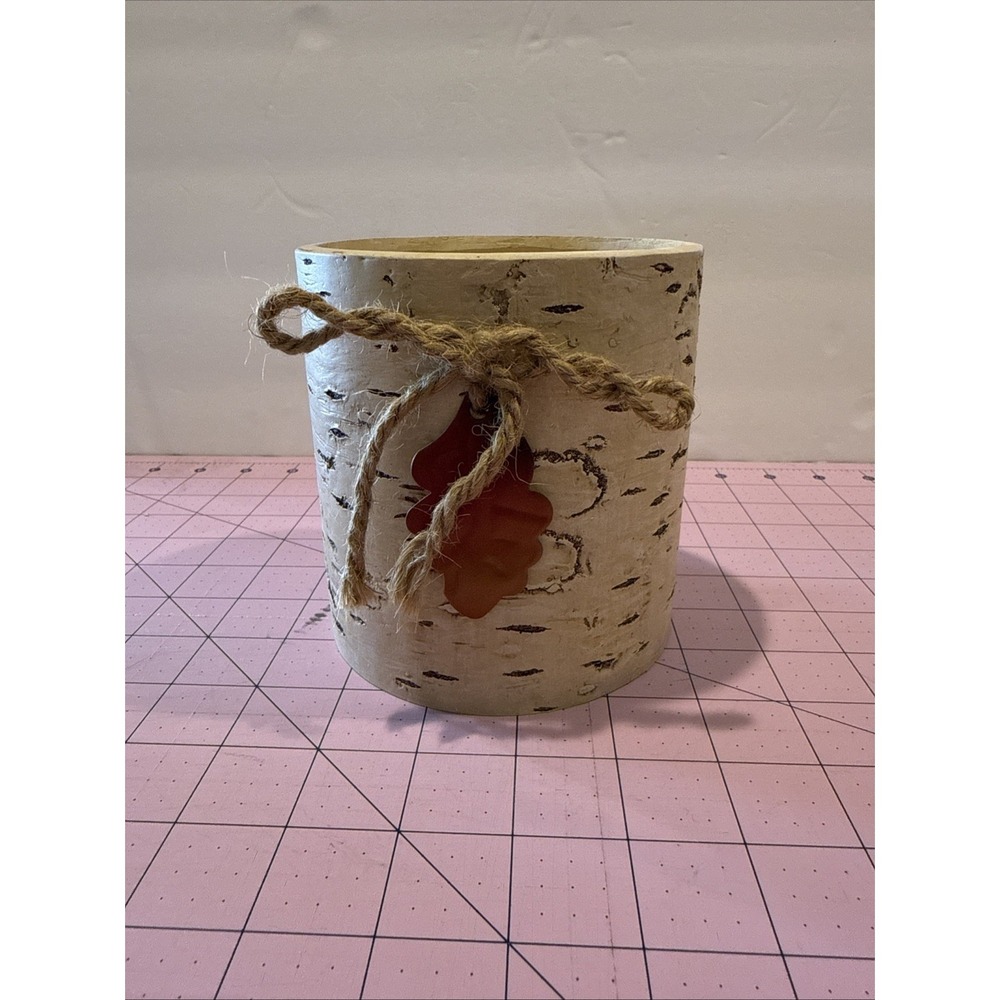 Teleflora‎ Birch Tree Flower Vase 4.5" Mouth